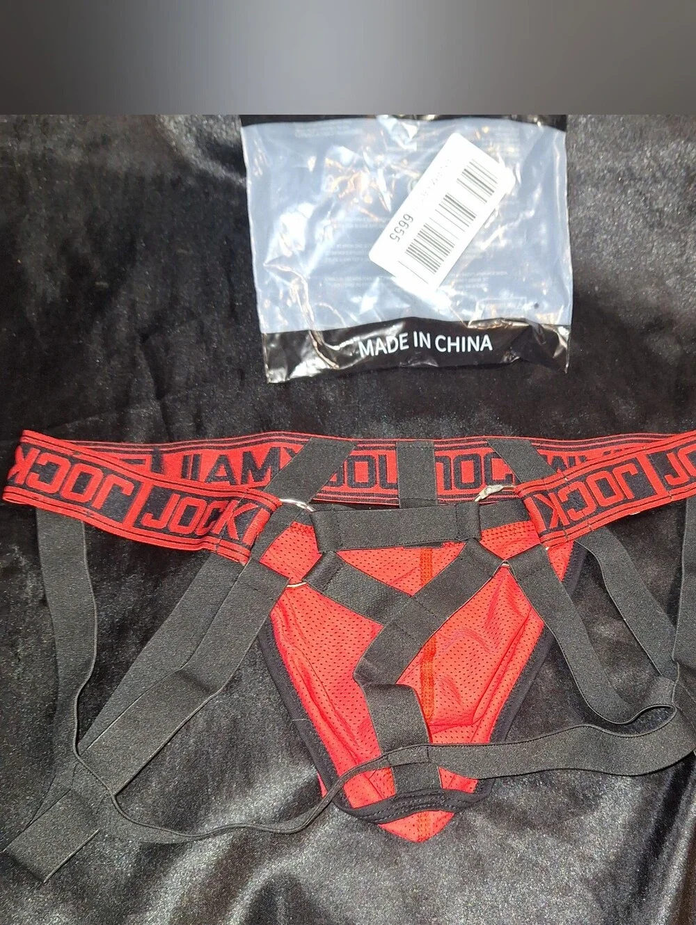New Jockmail Underwear~Thong~Jock Strap~Strappy~Sexy~Large